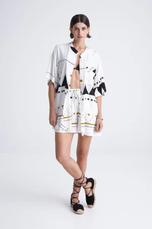 Alternative view of HIGH TIDE shirt