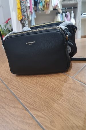 Τσαντάκι Δερματίνη Μαύρο