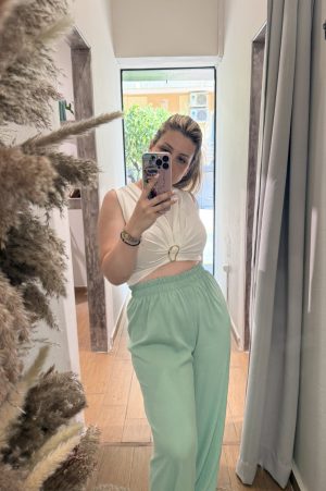 Alternative view of Summer pants mint