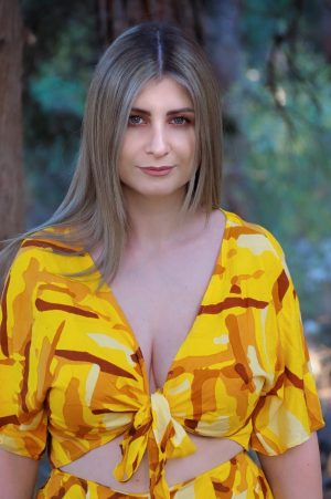 STRAW top cropped shirt